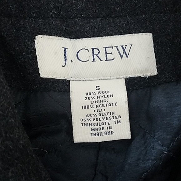 𝅺J Crew wool blend coat sz Small - Picture 5 of 8